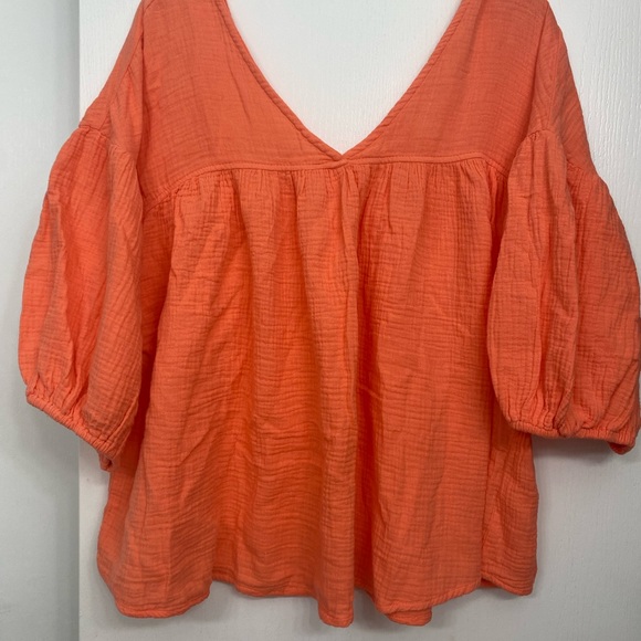 Ces Femme textured babydoll top - Picture 2 of 6